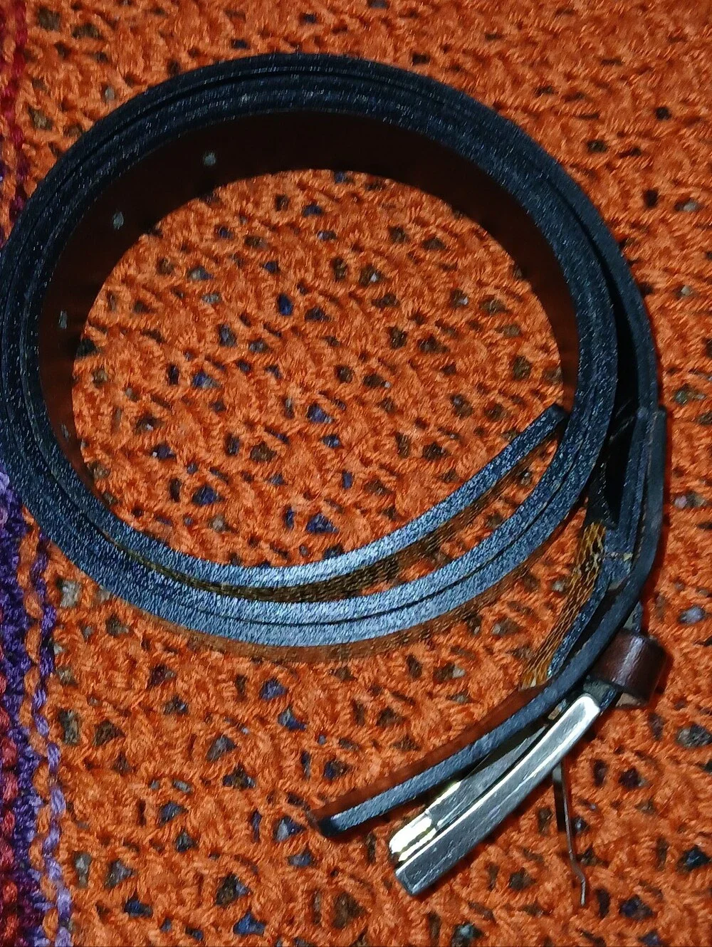 Just Cavalli Snake Print Leather Belt Made In Italy NWOT Suze 95/110